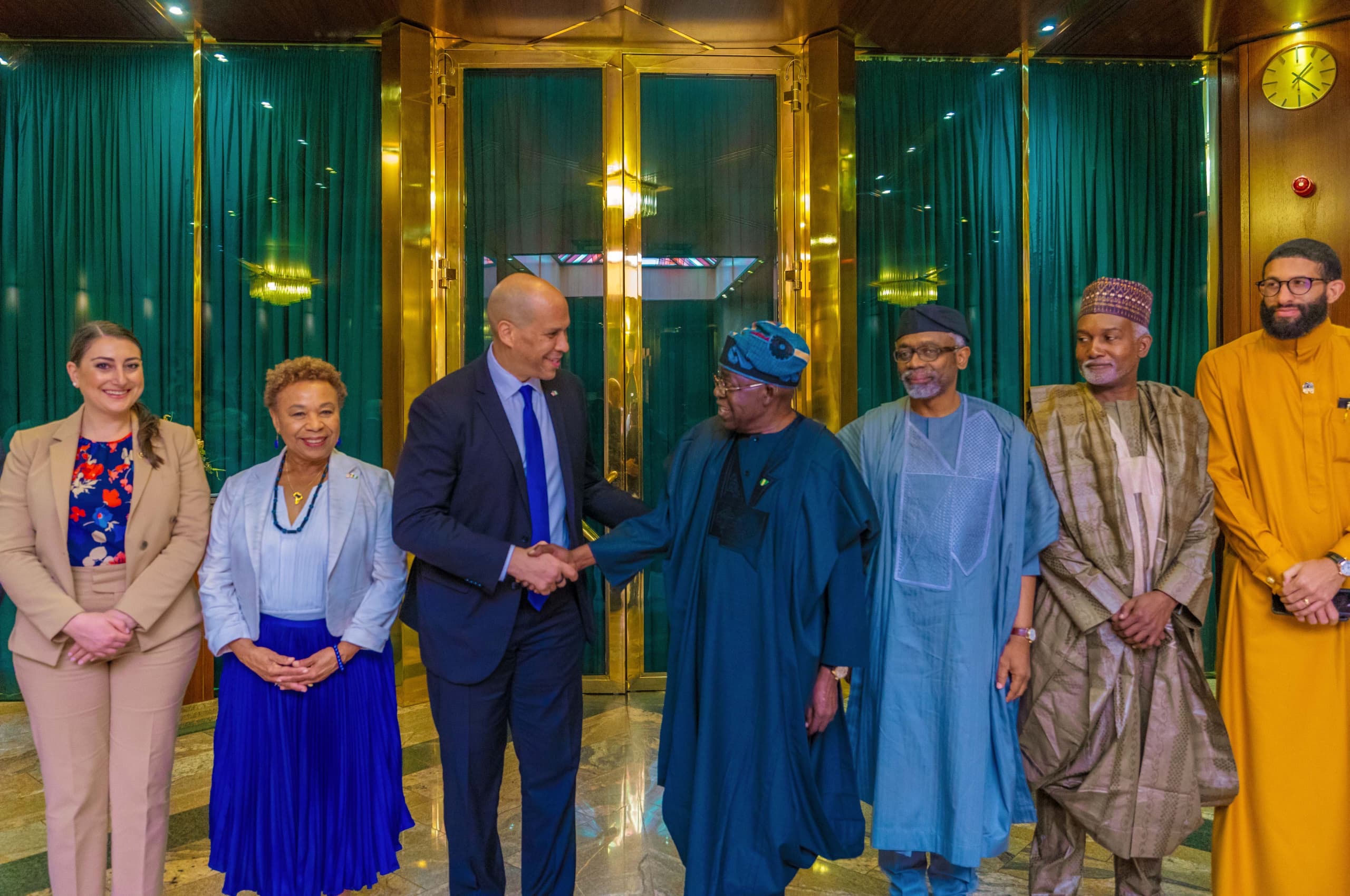 Tinubu receives U. S. congressional delegation, says Nigeria is prepared to expedite sustainable development