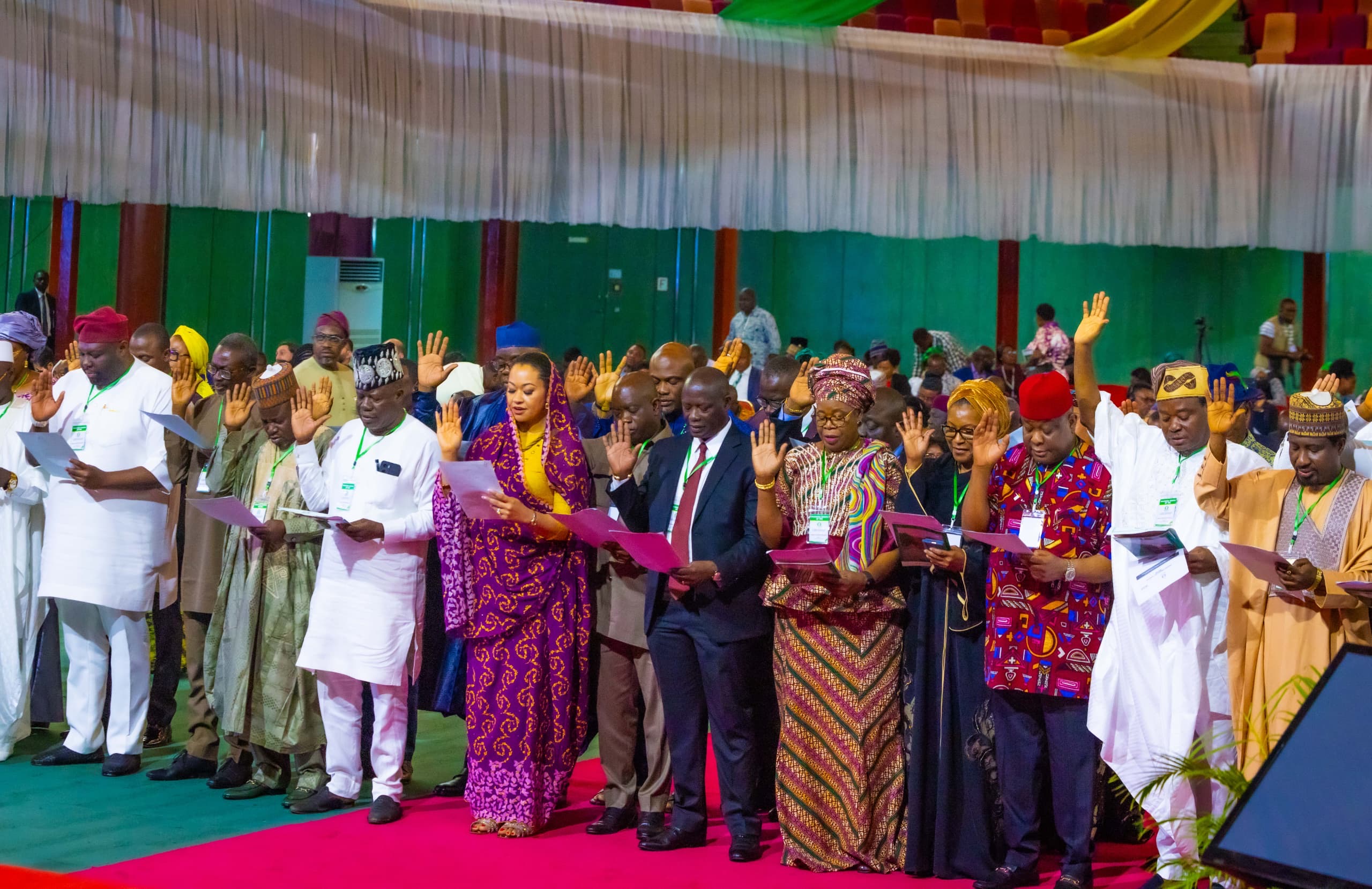 Tinubu at ECOWAS parliament, calls for unity in sub region