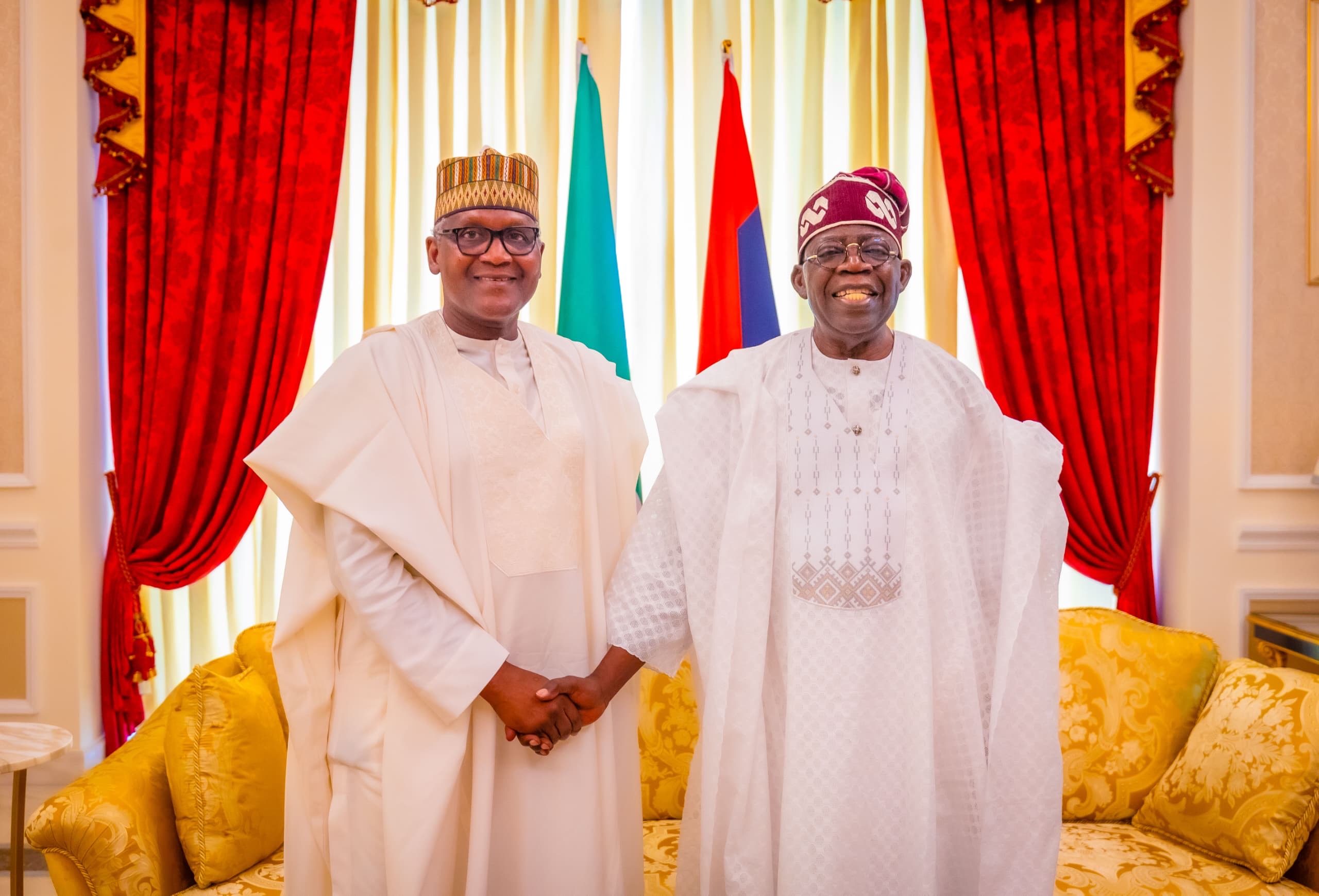 Tinubu congratulates Dangote on World Bank appointment