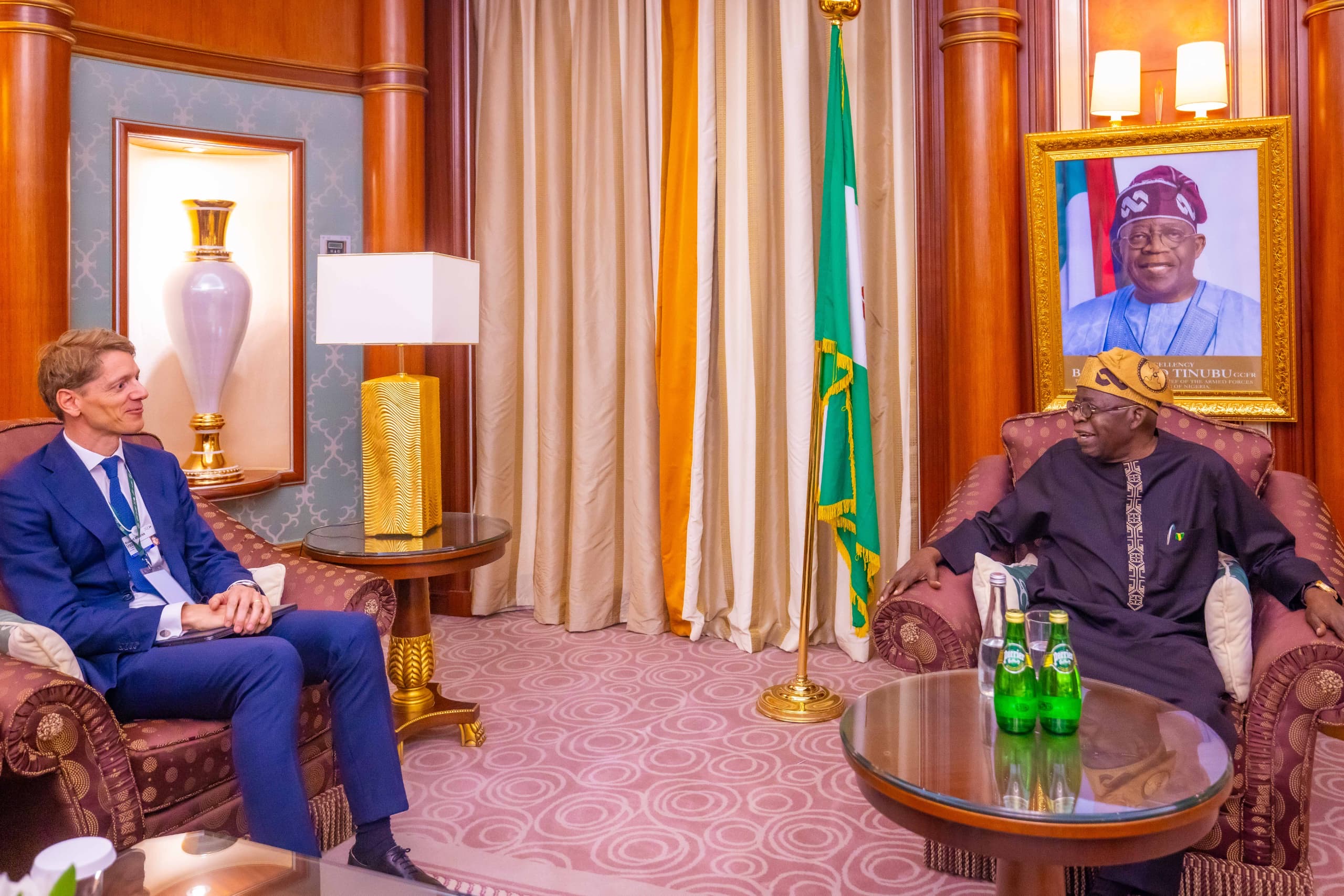 Tinubu secures $600m investment in seaport infrastructure after meeting chairman of Danish shipping giant Maersk