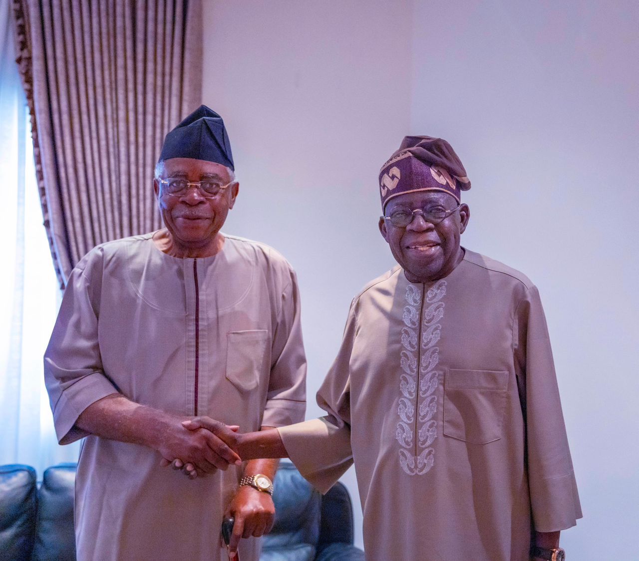 Gen Danjuma visits President Tinubu