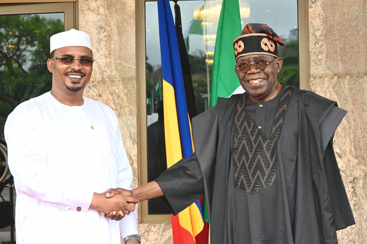 Tinubu hosts Chadian President Daby